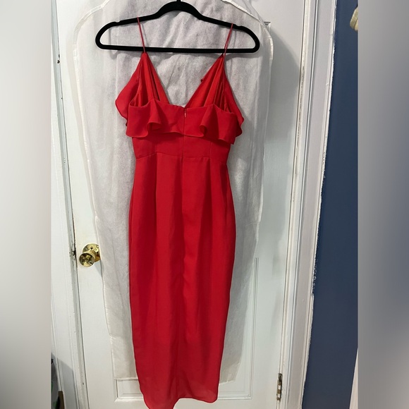 Chelsea28 Ruffle Tulip Hem Dress - Picture 2 of 3